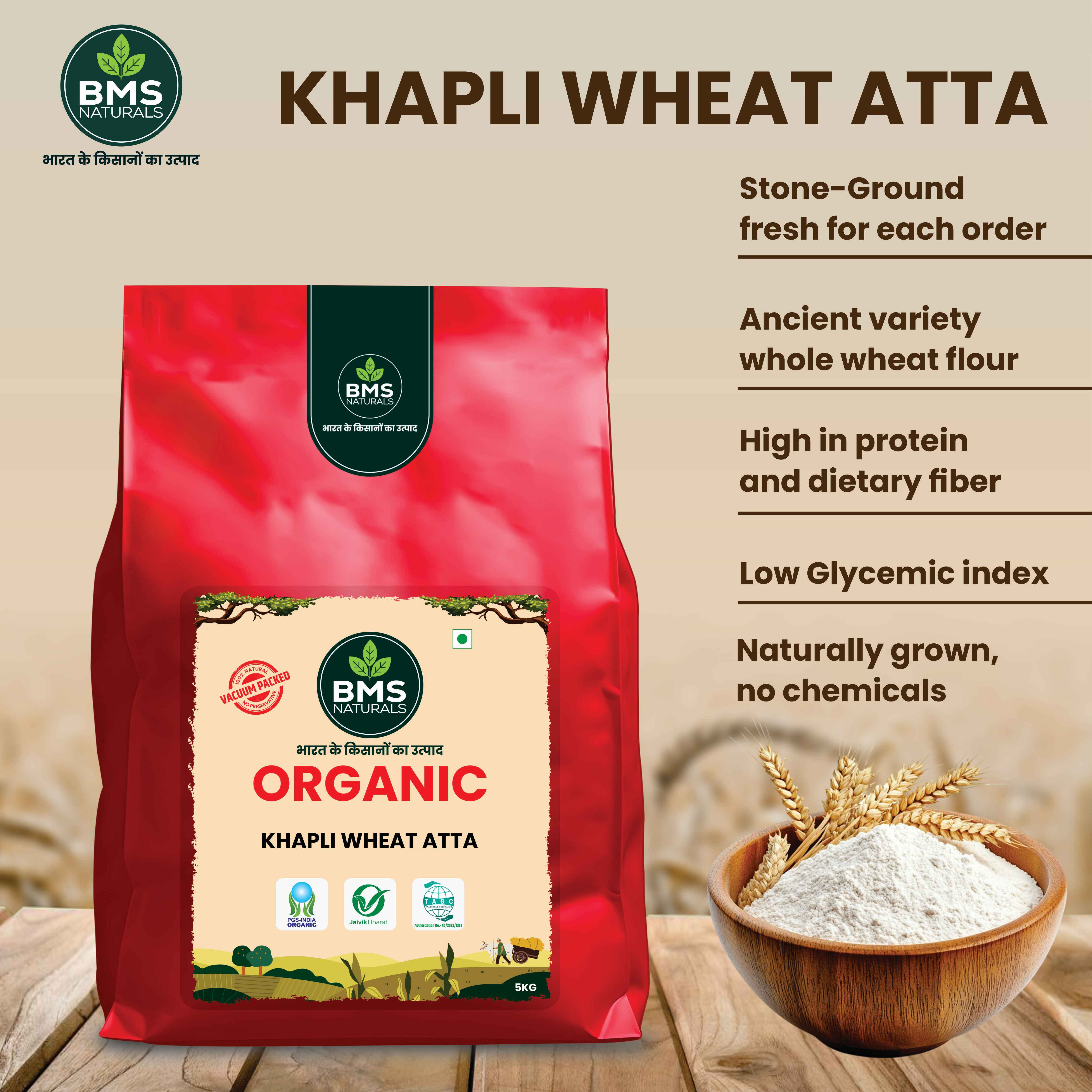 Khapli Wheat Atta